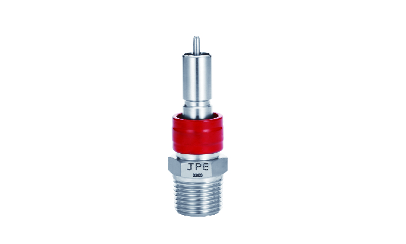 SS316L JPE QC型快速接头子3/8"外螺纹BSPT (附NBR的ORING)